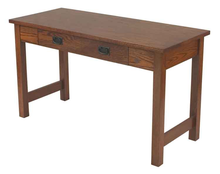 Amish Mission Open Leg Computer Table